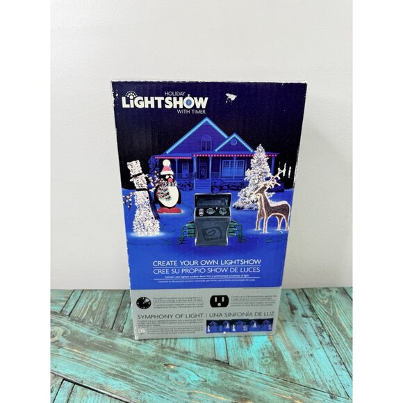 NOS Gemmy Christmas 2010 Create Your Own Holiday Light Show with Timer - Picture 2 of 16